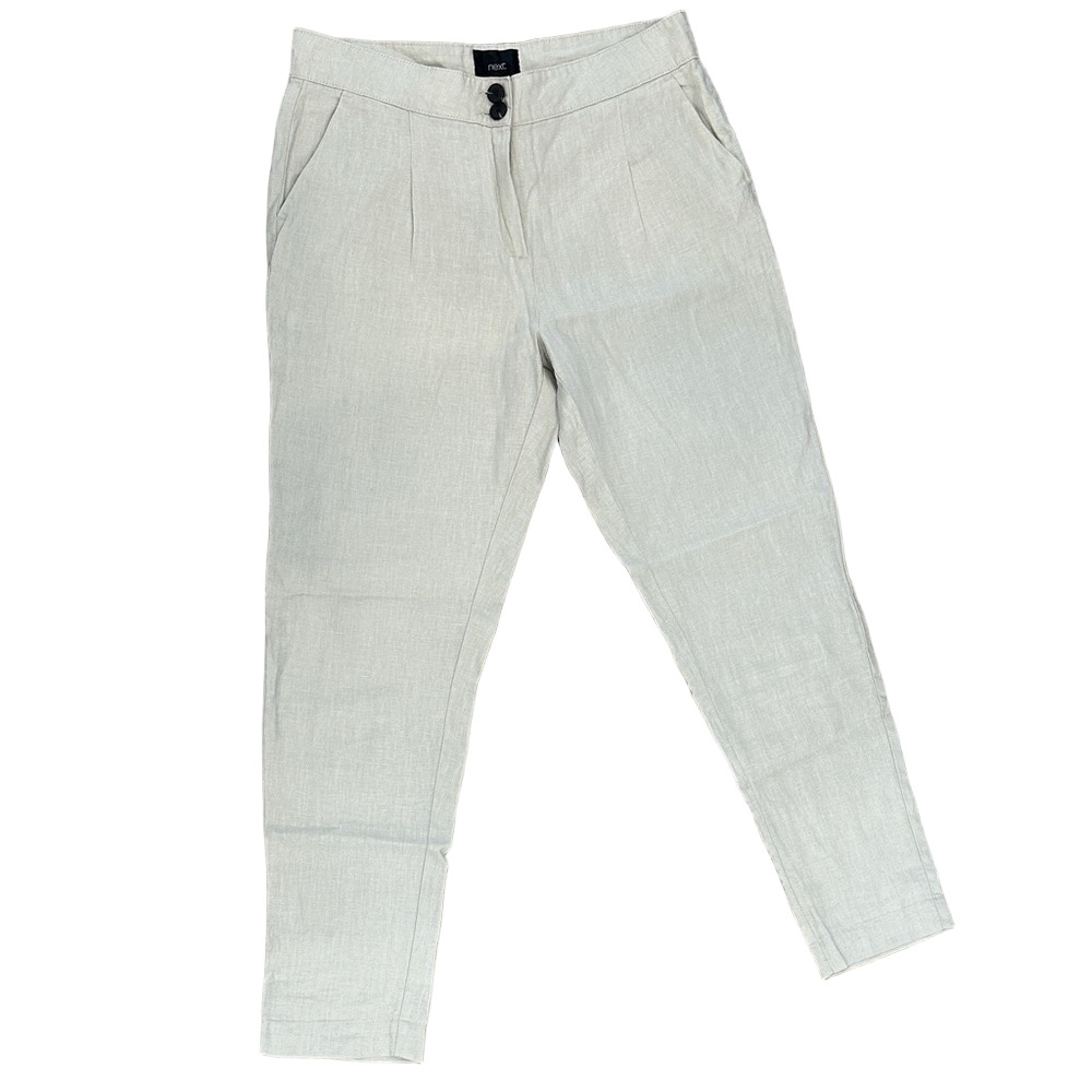 Next 100% Linen Plus Size Women’s Pants Size 14L